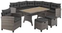 KONIFERA Gartenlounge-Set Keros Premium | Braun 2