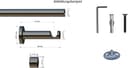 OTTO home Gardinenstange Tanbul | Schwarz 3