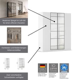 rauch ACERO Kleiderschrank | Weiß