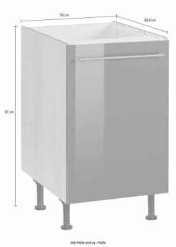 OPTIFIT Spülenschrank Bern | Mehrfarbig
