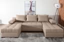 COLLECTION AB Wohnlandschaft Josy U-Form | Beige