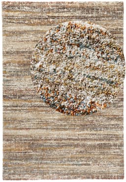 HANSE Home Hochflor-Teppich Granite | Braun