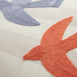 TOM TAILOR HOME Dekokissen Birds | Beige