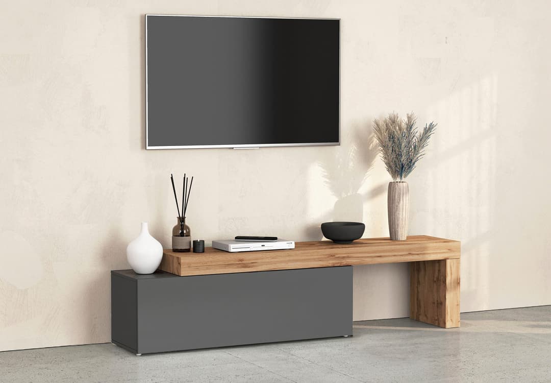 OTTO home Lowboard Chronos TV-Board, T-Schrank | Braun