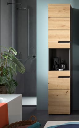 welltime Hochschrank REHAT | Holztöne