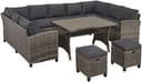 KONIFERA Gartenlounge-Set Rotterdam | Grau 2