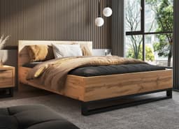 Home affaire Bett Bronne | Holztöne