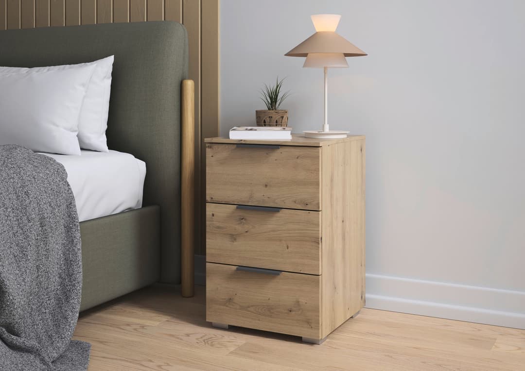 OTTO home AGORDO Nachtkommode | Holztöne