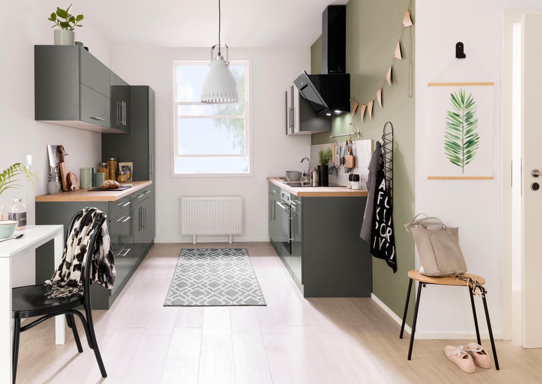 wiho Küchen Arbeitsplatte Flexi 38 | Holztöne