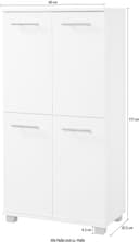 Schildmeyer Midischrank Isola | Weiß 4