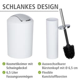 WENKO Badaccessoire-Set Calvo | Weiß