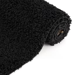 Sanat Hochflor-Teppich LOCA | Schwarz