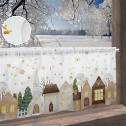 OTTO home Scheibengardine Noel | Mehrfarbig