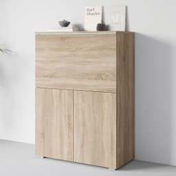 home affaire PC-Schrank Vera | Braun
