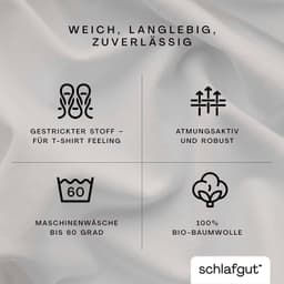 Schlafgut Spannbettlaken CASUAL | Beige