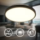 B.K.Licht LED Deckenleuchte BK_DL1615 | Schwarz 3