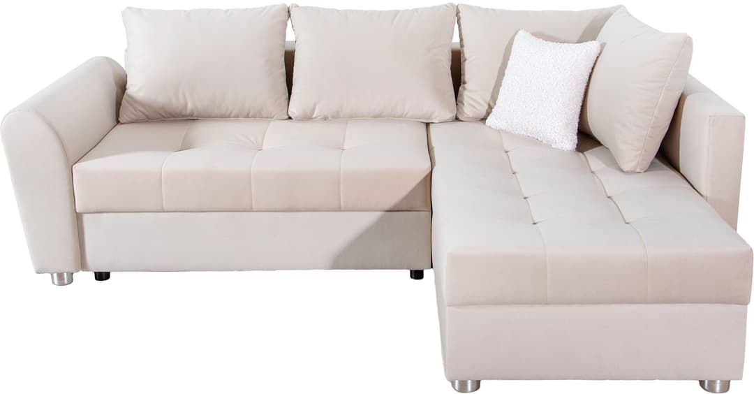 COLLECTION AB Ecksofa Jana L-Form | Beige