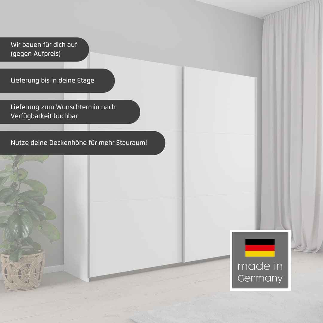 rauch Schwebetürenschrank AURELIO | Beige