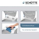 Schütte WC-Sitz Relaxing Frog | Grau 5