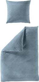BIERBAUM Bettwäsche Chic Uni | Blau