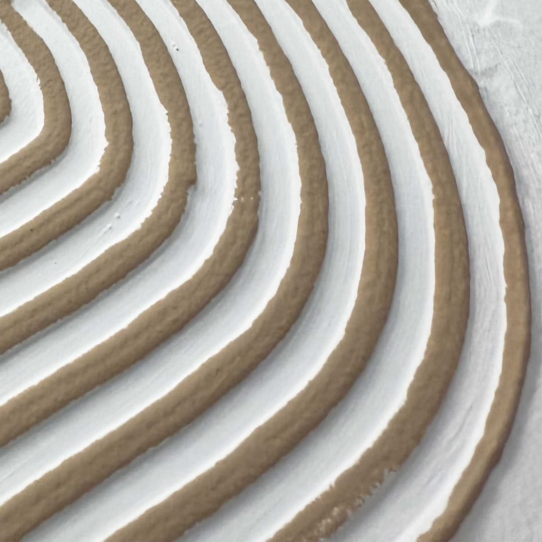Reinders! Wandbild Reliefbögen | Beige