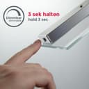 B.K.Licht LED Pendelleuchte | Silber 2