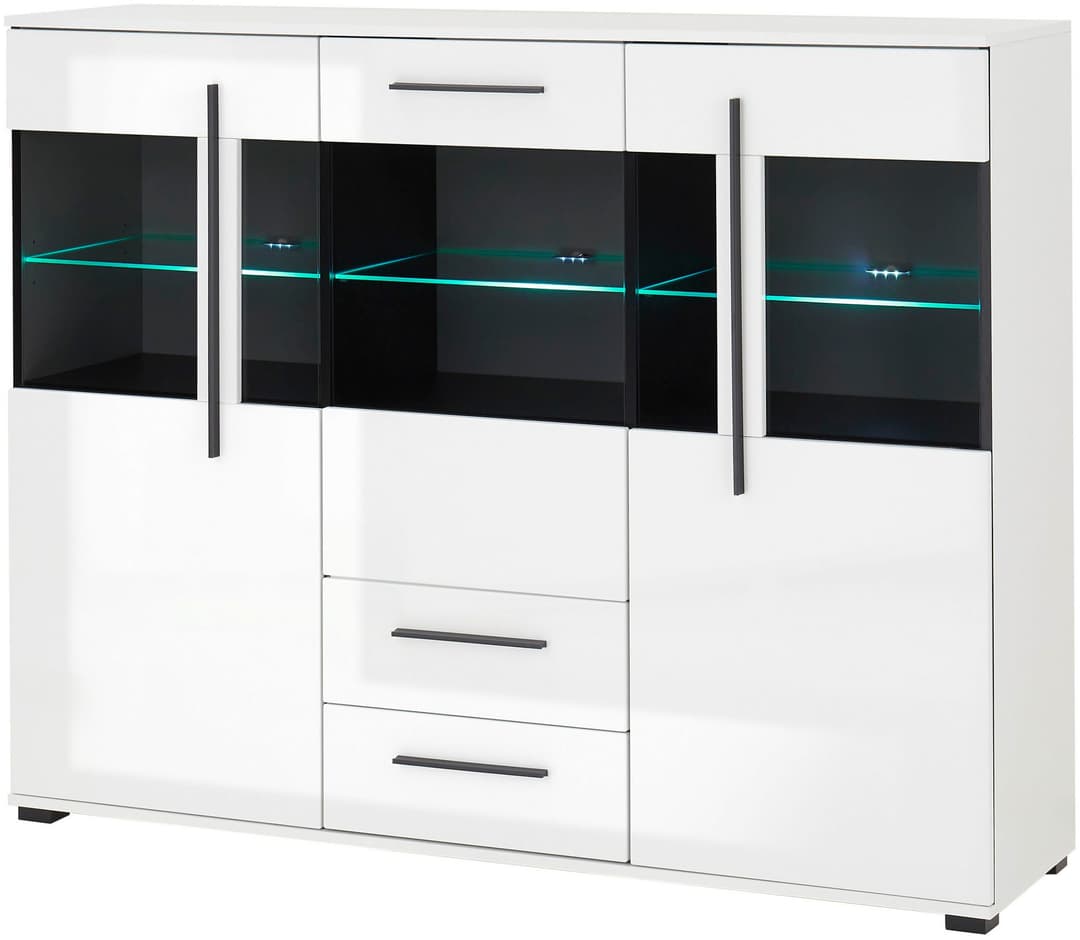 Home affaire Highboard Cantara | Weiß