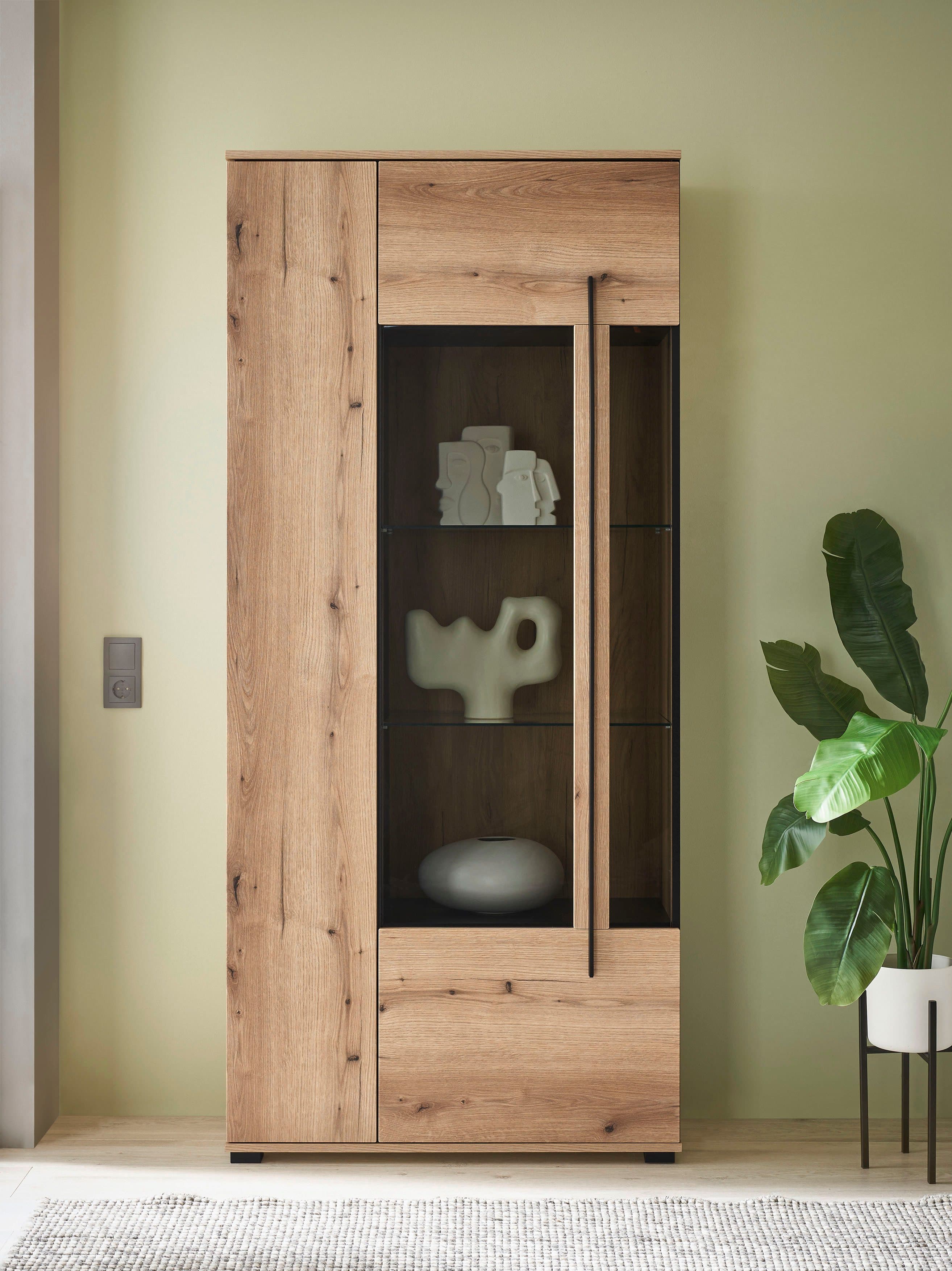 Home affaire Vitrine Cantara | Holztöne