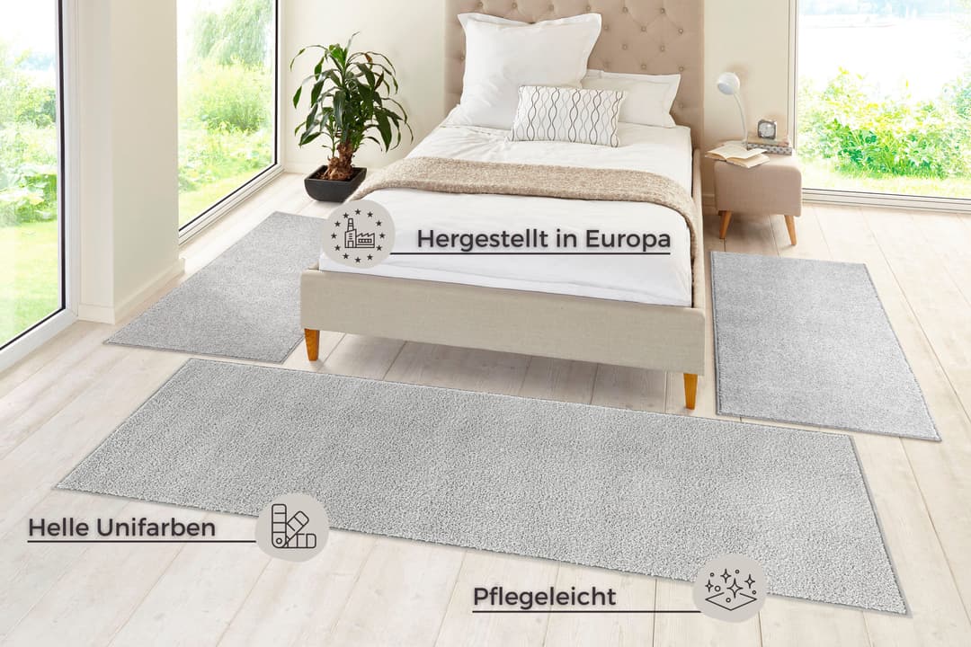 HANSE Home Bettumrandung Pure 100 | Grau