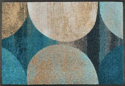 wash+dry by Kleen-Tex Fußmatte Galaxia | Blau