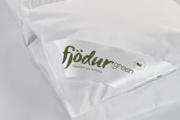 fjödur Daunenbettdecke + Kopfkissen Fleur | Weiß