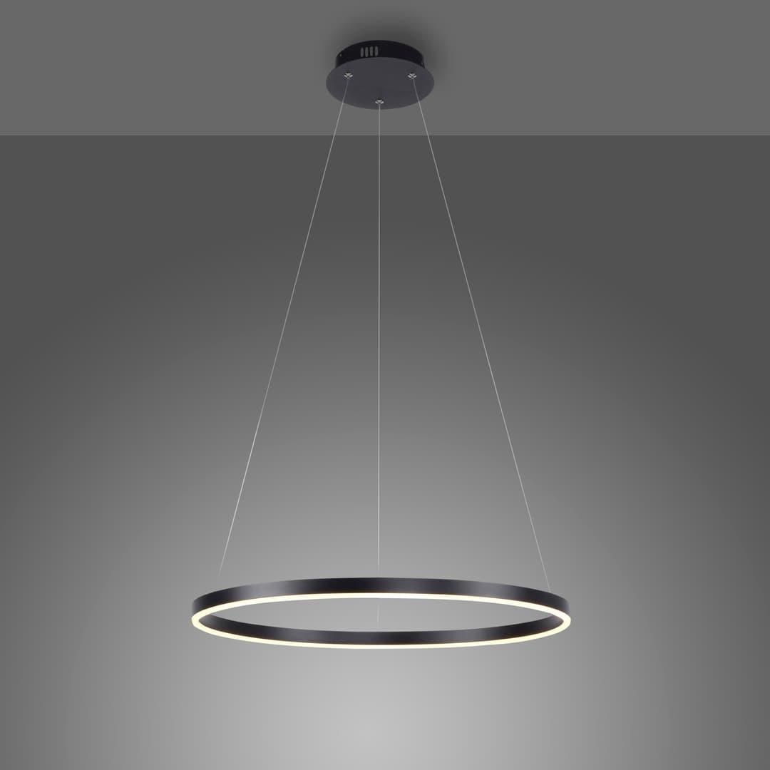 JUST LIGHT Pendelleuchte RITUS | Schwarz