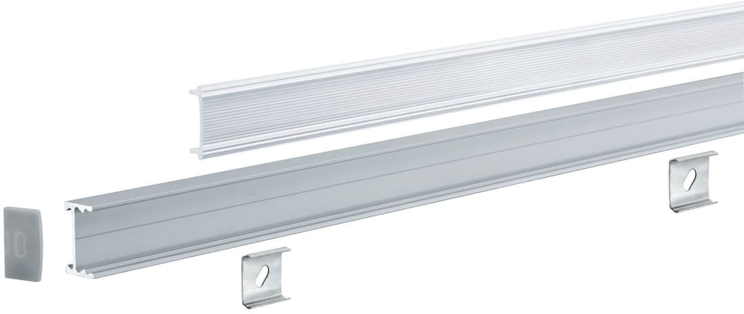 Paulmann LED-Streifen Square Profil mit Diffusor 1m Alu eloxiert