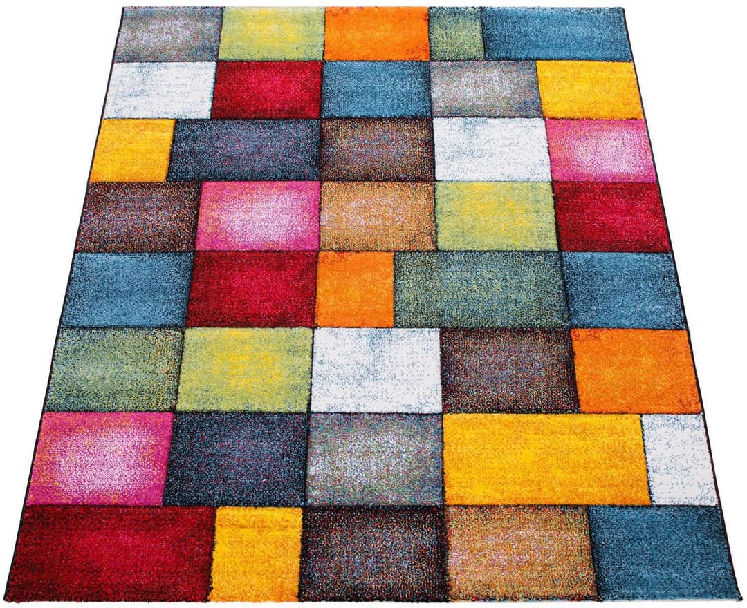 Paco Home Teppich Smaragd 753 | Mehrfarbig