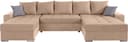 COLLECTION AB Wohnlandschaft Josy XXL U-Form | Beige 2