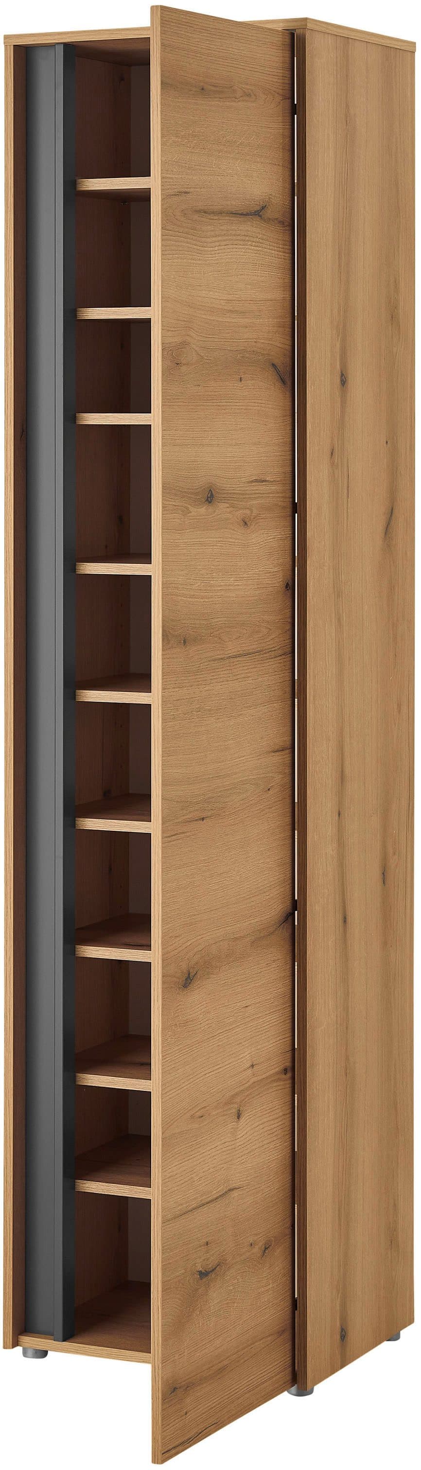 Home affaire Garderobenschrank GiRON/CiTY | Holztöne