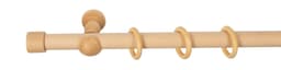 SN DECO GROUP Gardinenstange Cafiro | Holztöne