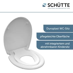 Schütte FAMILY WHITE WC-Sitz | Weiß