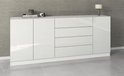 borchardt Möbel Sideboard Vaasa | Weiß