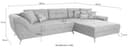 Jockenhöfer Gruppe Ecksofa San Francisco | Grau 3
