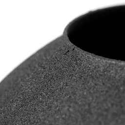 LEONARDO Dekovase CASOLARE 16,4 cm schwarz Metall | Schwarz