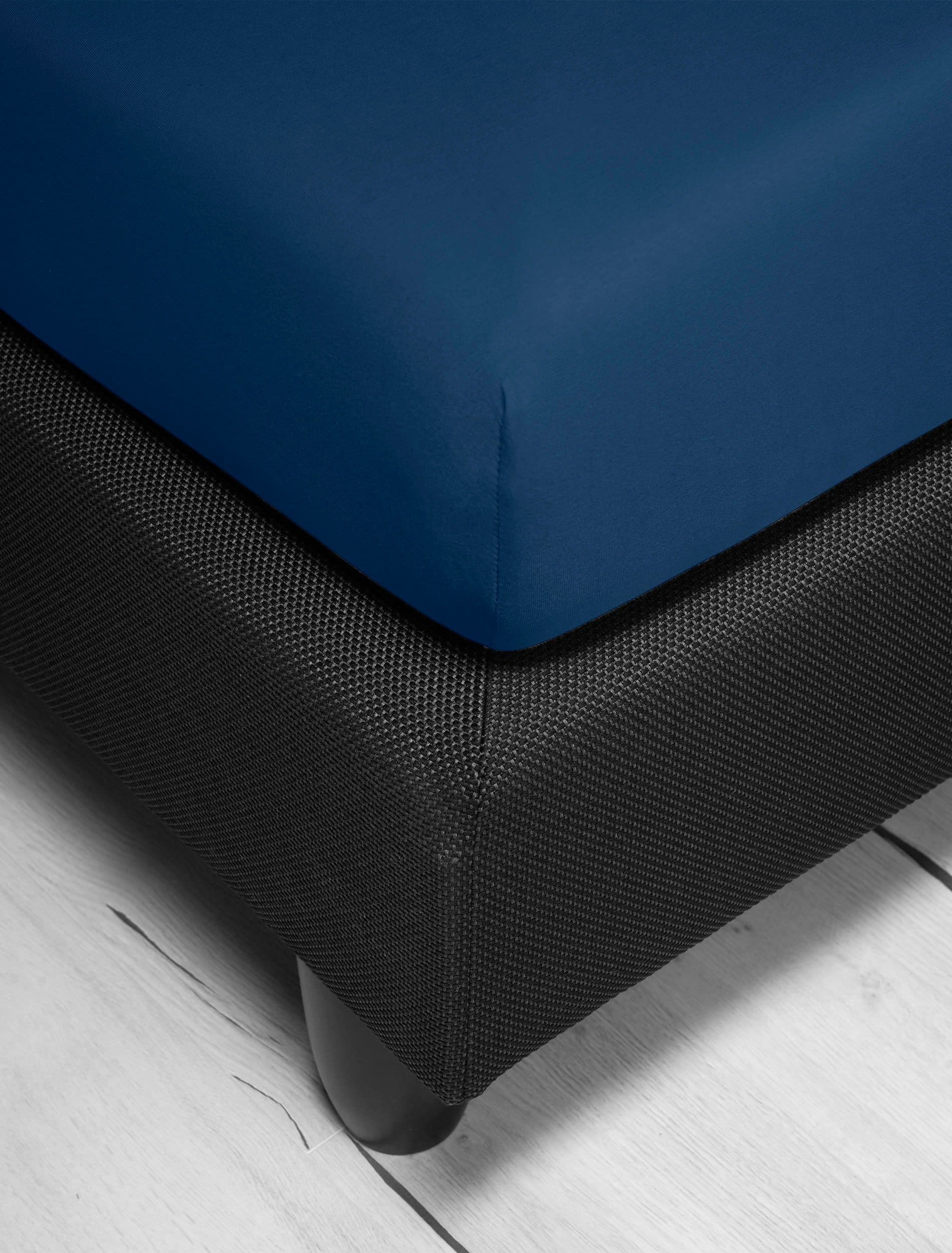 Irisette Spannbettlaken Jupiter | Blau