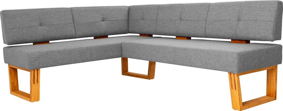 OTTO home Eckbank Ponza | Grau