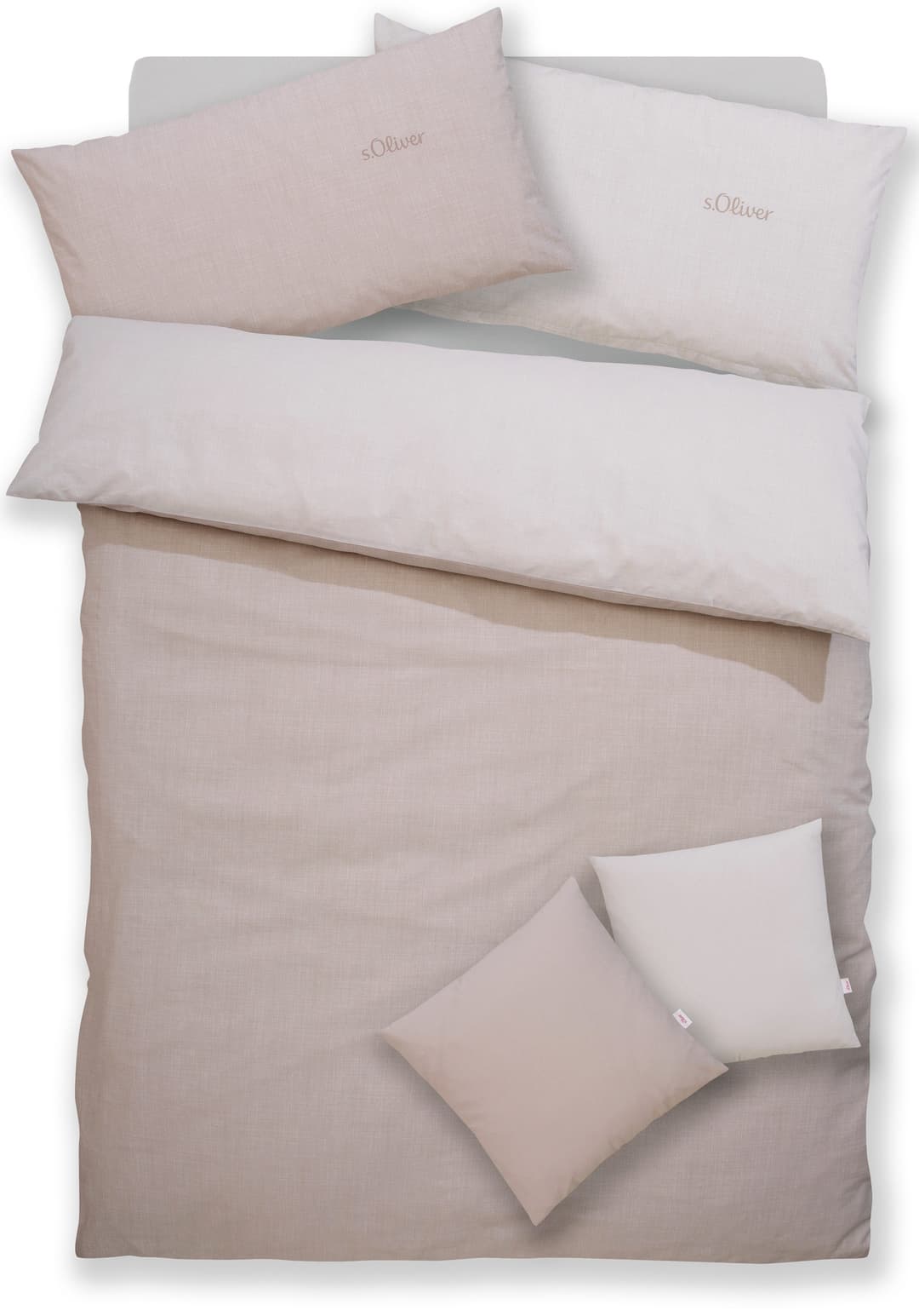 s.Oliver Wendebettwäsche MELINDA | Beige