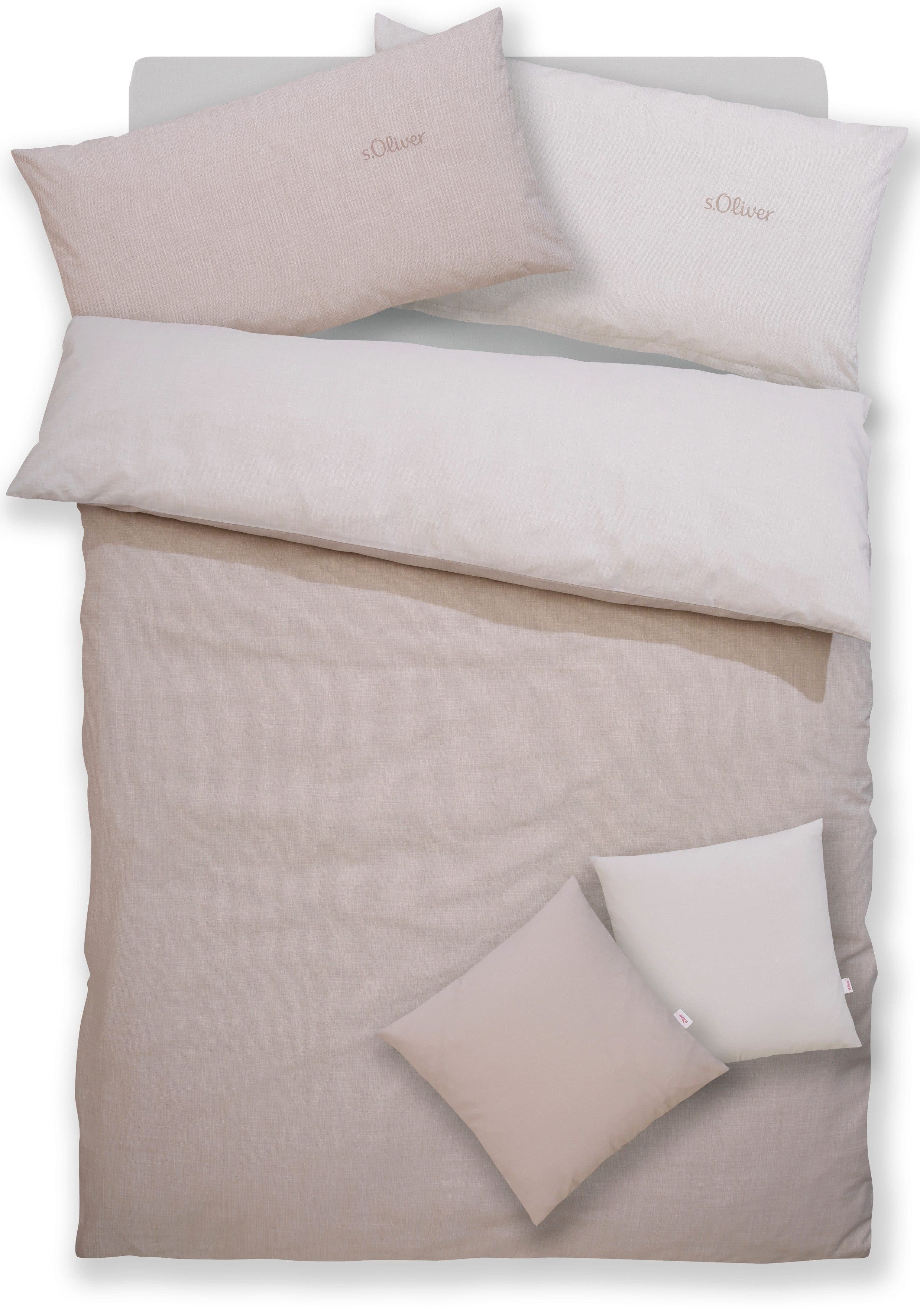 s.Oliver Wendebettwäsche MELINDA | Beige