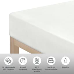 OTTO home Spannbettlaken Strawberry | Beige
