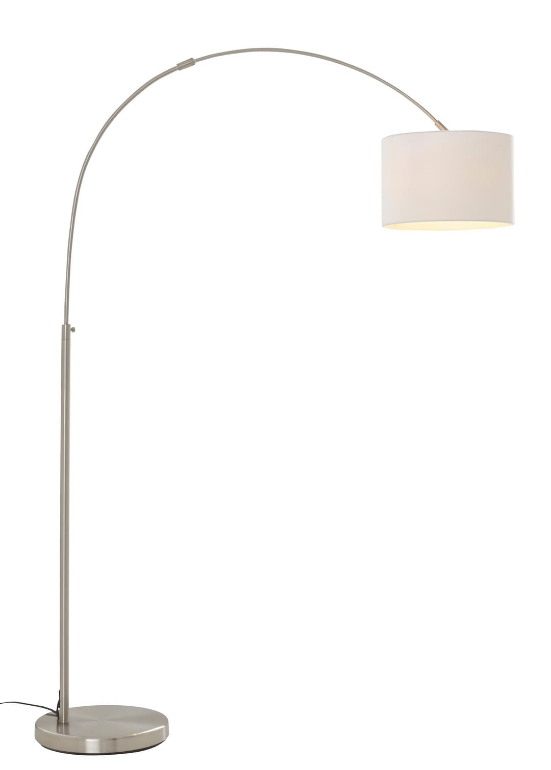 TRIO Leuchten Bogenlampe Hotel | Weiß