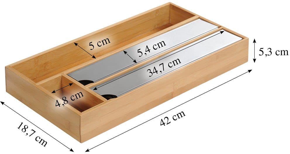 KESPER® Folienspender | Holztöne