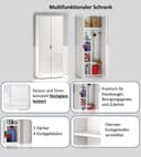 Home affaire JOLLY Mehrzweckschrank | Weiß 4