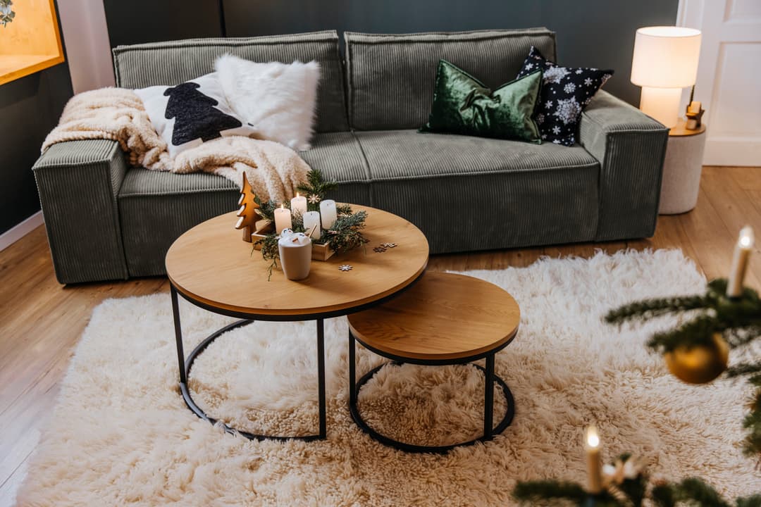 ACTONA GROUP Couchtisch Spiro | Holztöne